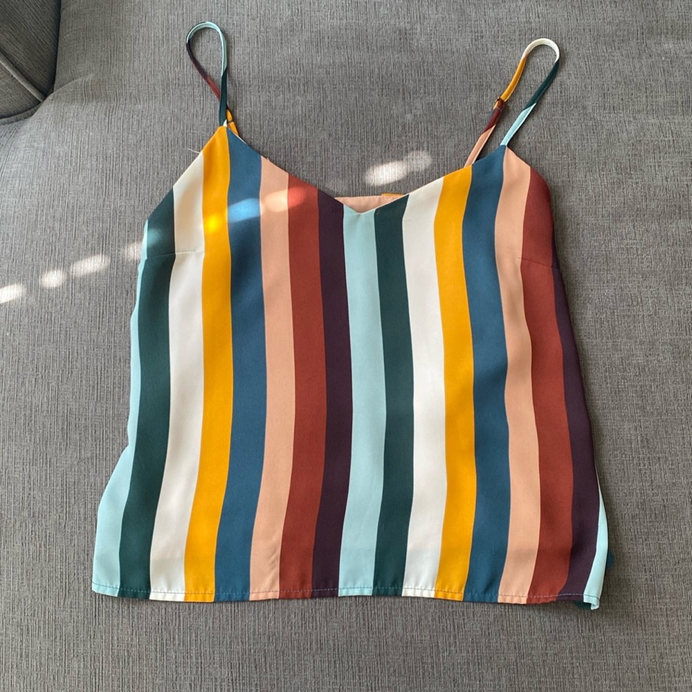 Forever 21 Striped Tank Top